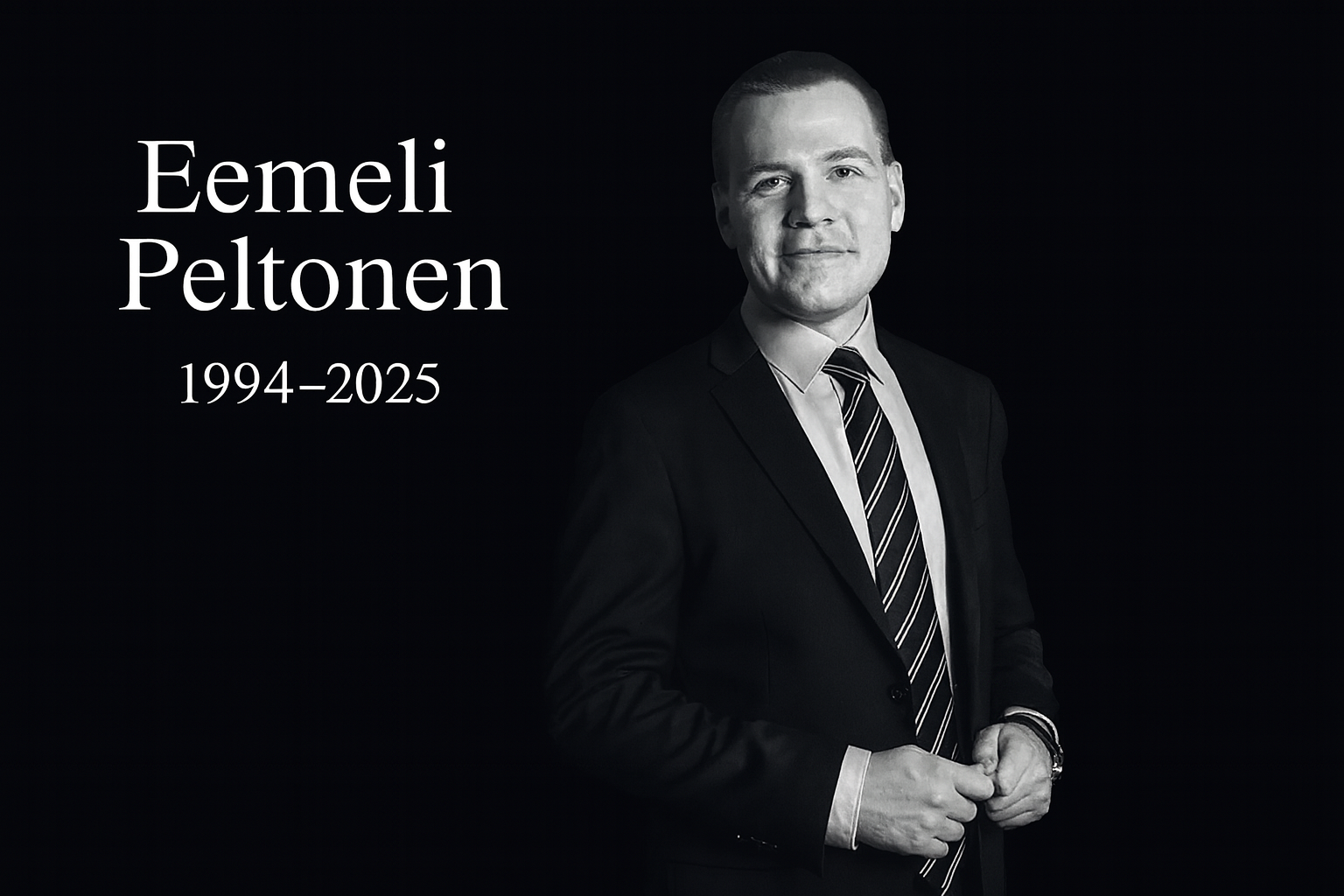 Eemeli Peltonen kuollut