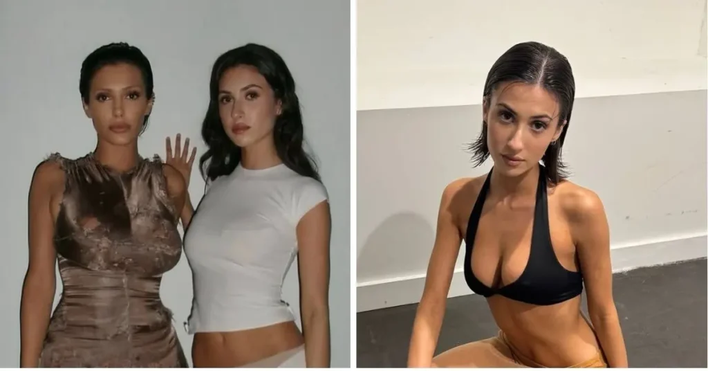 Bianca Censori ja hänen sisko Angelina Censori